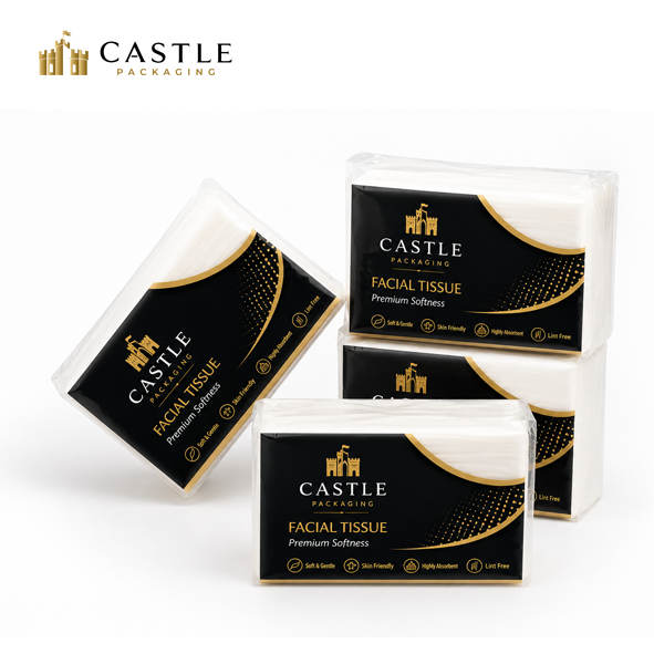 Castle Packaging paper tissues